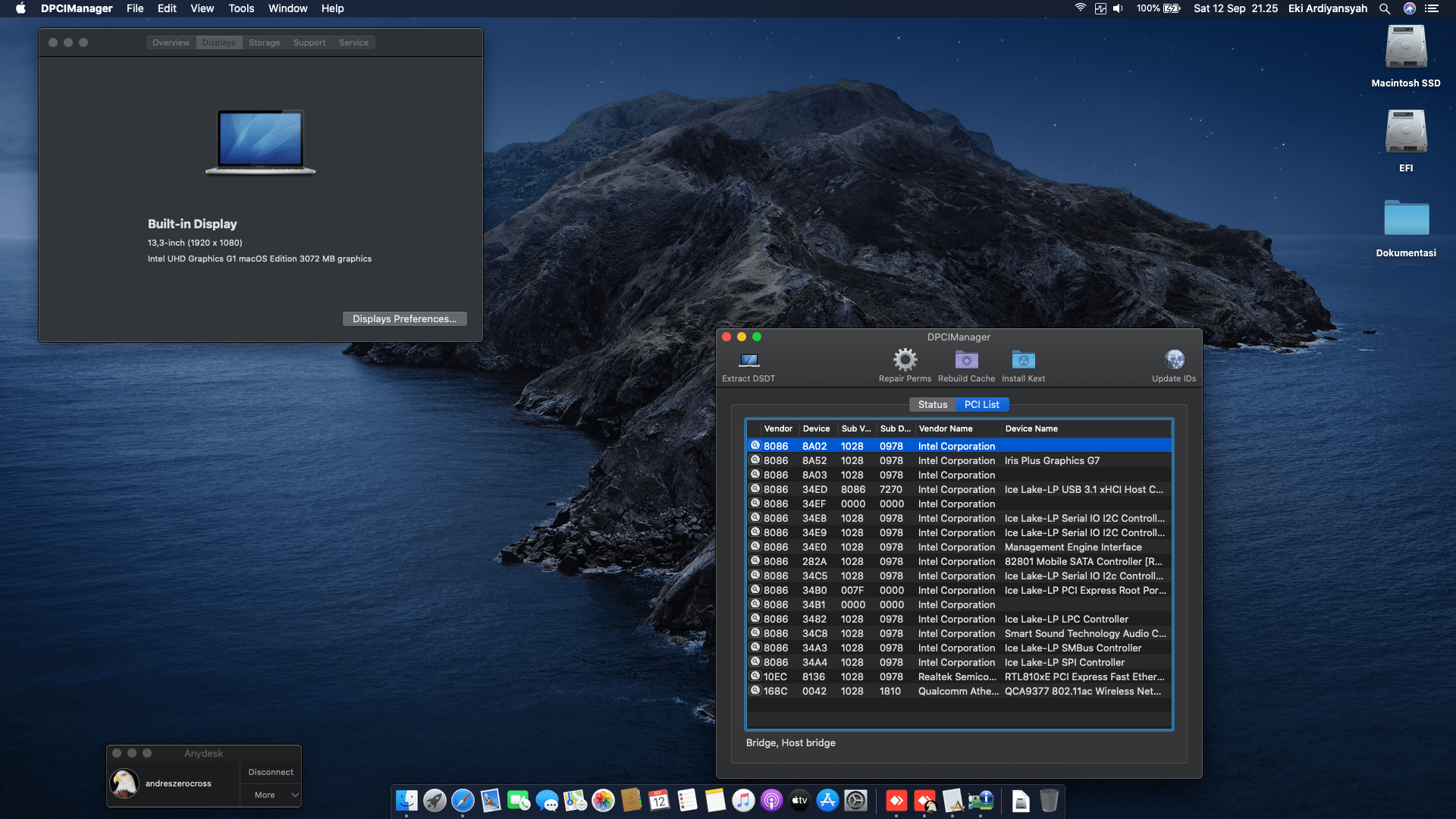 Dell Inspiron 14 3493 [IceLake + Intel UHD G1 + I2C] 2